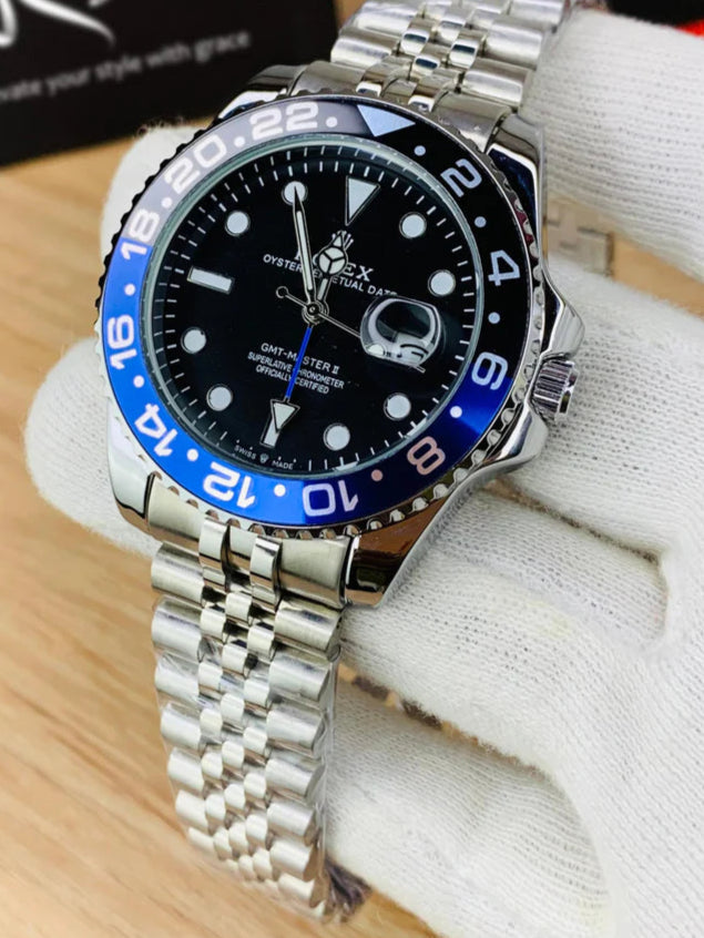 GMT Master II - Premium Watch Black-Blue.