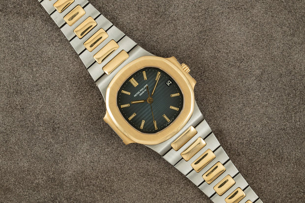 Patek Nautilus Two Tone.