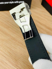 Hublott Skeleton Leather Straps - Premium Watch.