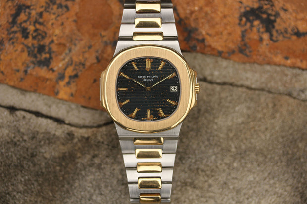 Patek Nautilus Two Tone.